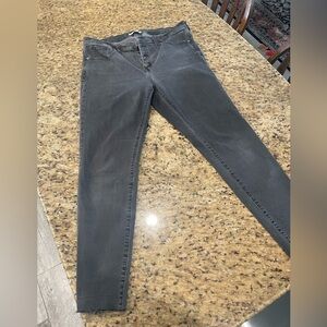 Madewell Charcoal Skinny Jeans